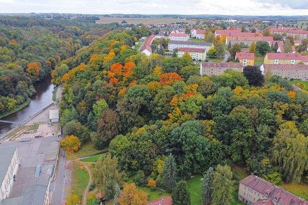 Luftaufnahme in Richtung Süden