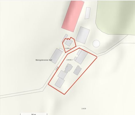 Lageplan, Gebäude u. Freifläche Tuttlingen