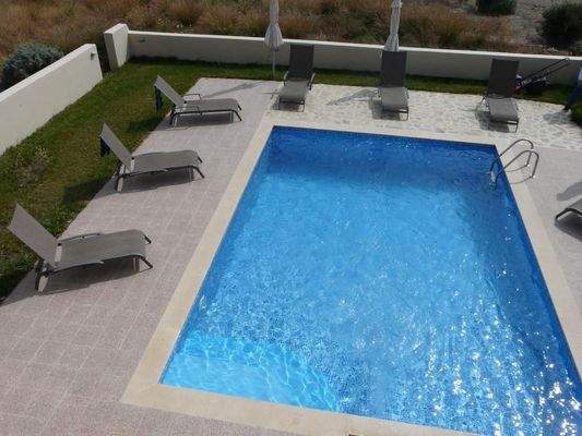 Südostkreta, Lagkada: Schöne Villa mit Meerblick zu verkaufen