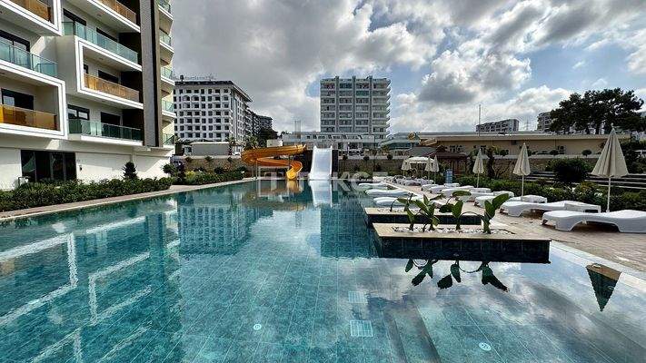 Quality Designed Apartments with Sea View in Alanya Avsallar