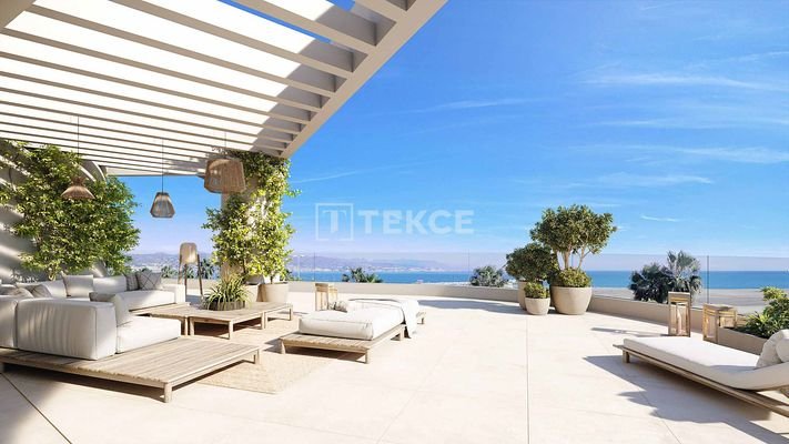 New Apartments with Sea View in Malaga Termica Beach Project