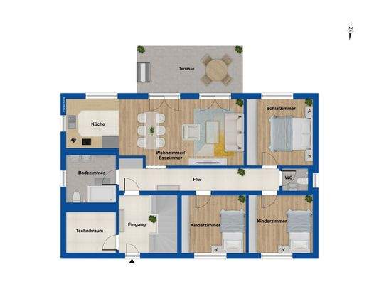 Grundriss Erdgeschoss