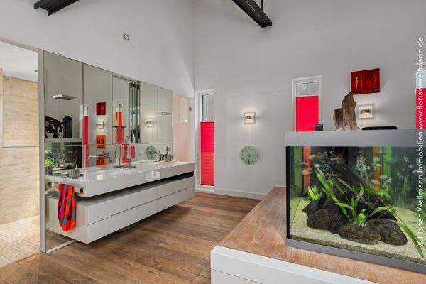 ... Bad en Suite inkl. Aquarium