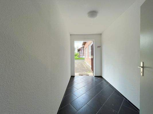 Herzlich willkommen - Eingangsbereich in die Verwaltung