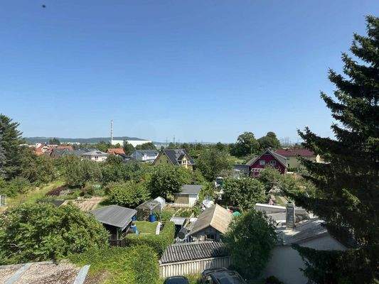 Ausblick vom Wohnzimmer