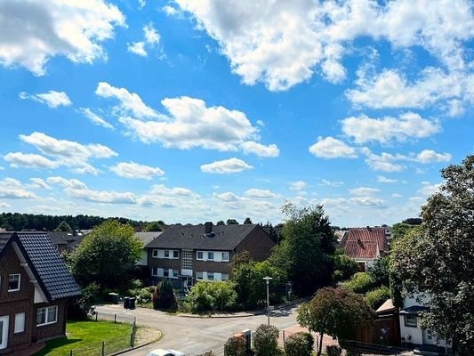 Blick vom Balkon