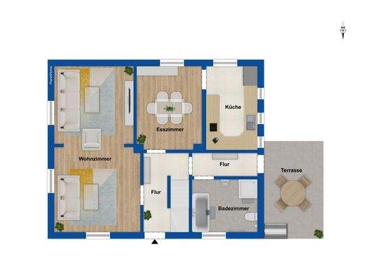 Grundriss Erdgeschoss