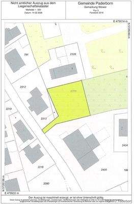 Lageplan Lanfert 12a