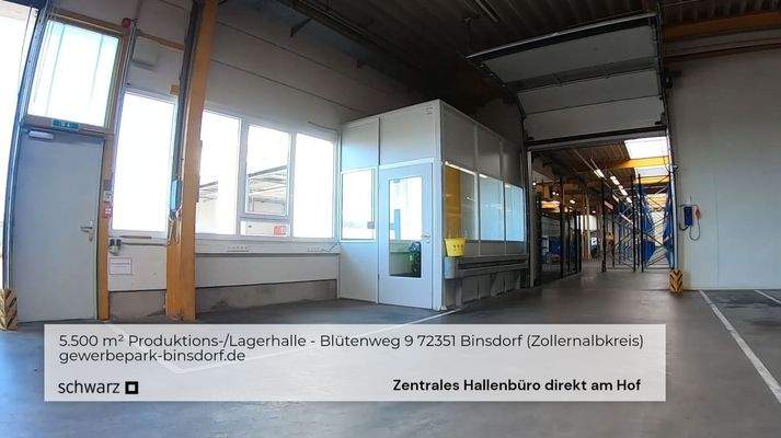 Blütenweg 9 - Bild - Hallenbüro -  5.500 m² Produk