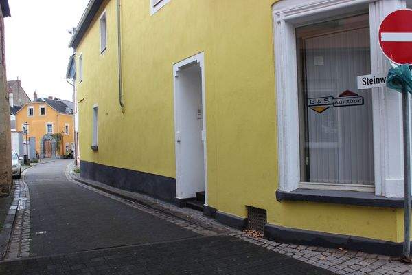 Seitenansicht Eingand