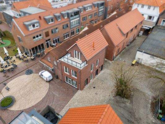 Blick auf die Immobilie