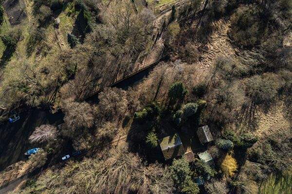 Luftaufnahme Grundstück