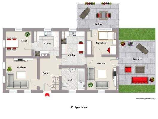 Grundriss Erdgeschoss