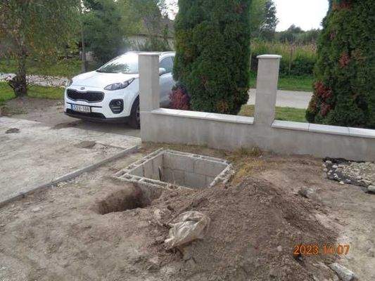 Zaun jetzt fertiggestellt