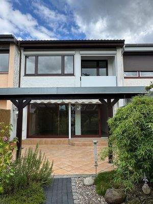 Blick auf die Terrasse