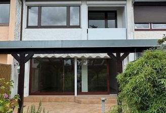 Blick auf die Terrasse