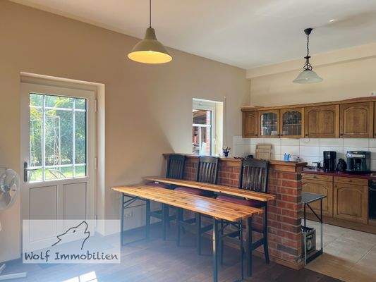 Küche und Nebentür