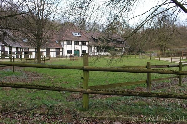 Ansicht auf das Haupthaus 