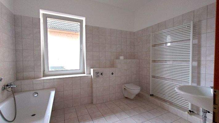 Blick ins Tageslichtbad