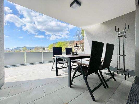 Atemberaubender Ausblick von der Dachterrasse