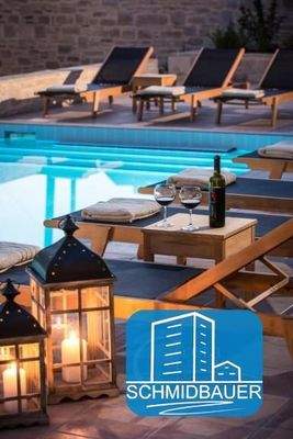 Kreta, Sivas: Schönes Steinhaus mit Gemeinschaftspool zu verkaufen