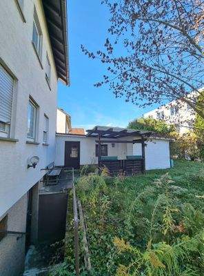 Schuppen Kellereingang