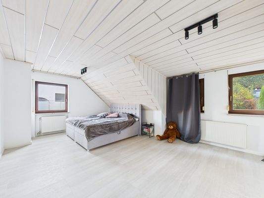 Schlafzimmer im Dachgeschoss
