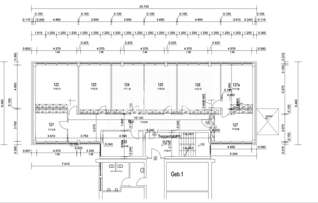 Grundriss 1. Obergeschoss