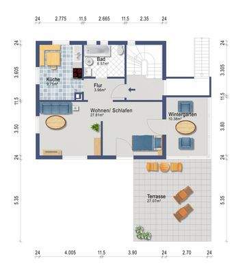 Grundriss Erdgeschoss