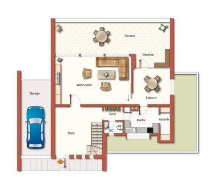 Grundriss Erdgeschoss