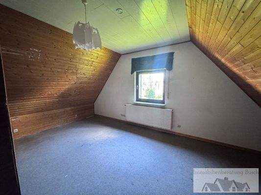 Schlafzimmer im OG hintere Wohnung