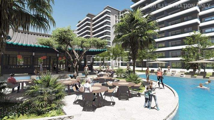 Apartments in Great Project Near the Sea in North Cyprus İskele