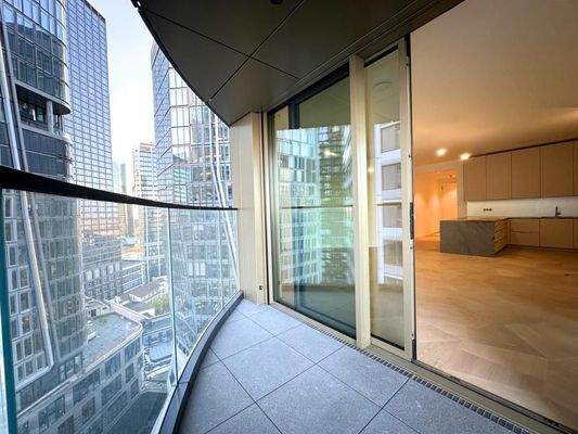 Loggia mit Blick Innen