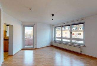 Ansicht I: Wohn- und Schlafbereich