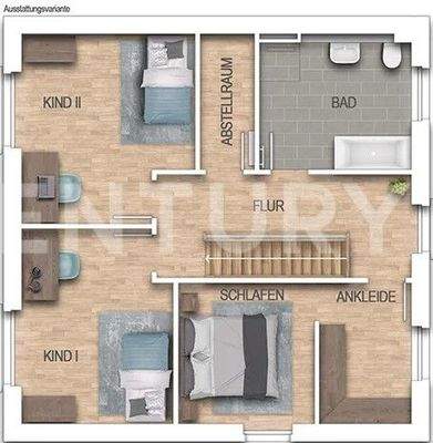 Grundriss Obergeschoss