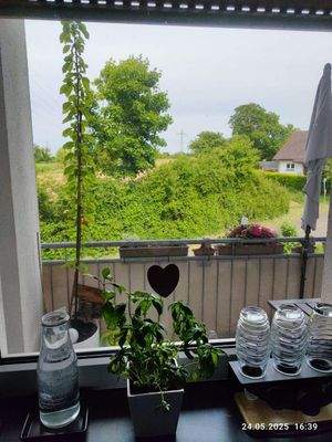 Küchenfenster zum Balkon