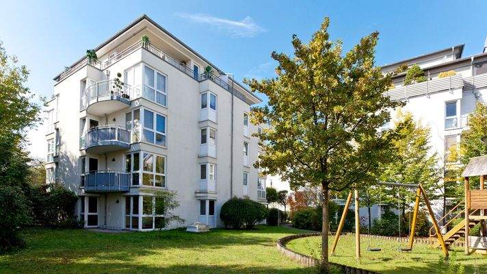 Blick von der Gartenseite