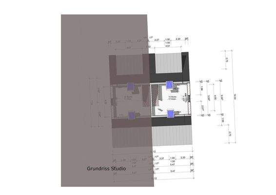 Grundriss Studio