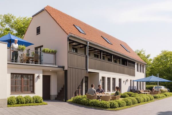 Wohnbeispiel Innenhof