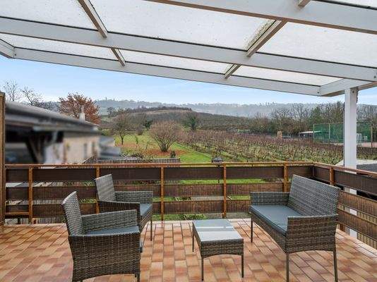 Terrasse II mit Ausblick