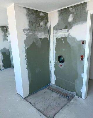 Tageslichtbad mit Dusche