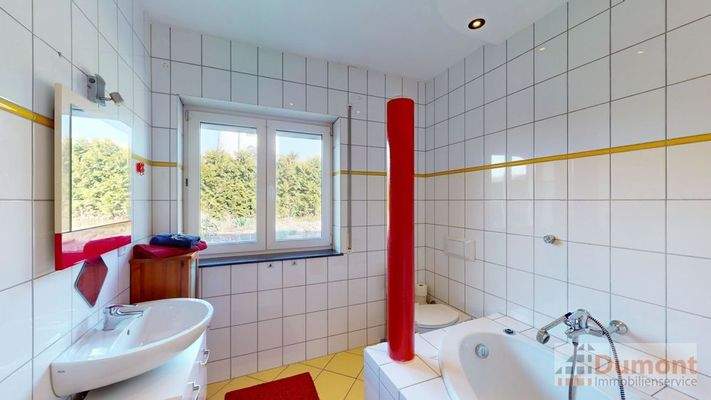 Bad der 55 qm Einheit