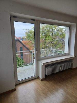 Blick auf den Balkon