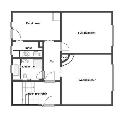 Grundriss Erdgeschoss