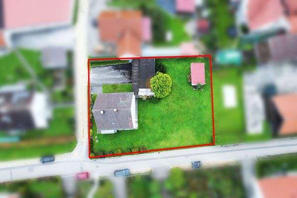 Luftaufnahme Grundstück