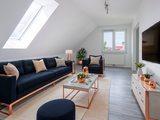 Wohnzimmer im OG -Staging 