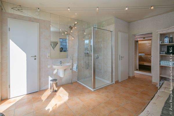 Duschbad und Sauna
