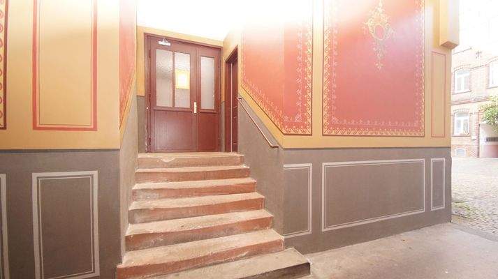 Historical House Entrance