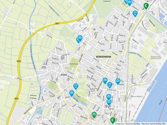 Geolyzer Kartenausschnitt