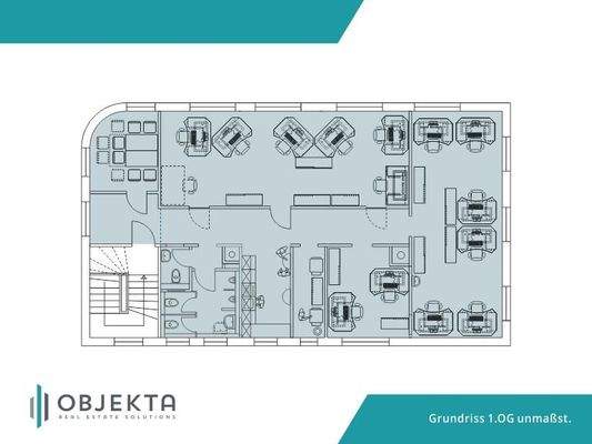 Grundriss 1.OG Laupheim